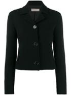 Emilio Pucci Cropped Buttoned Jacket - Black