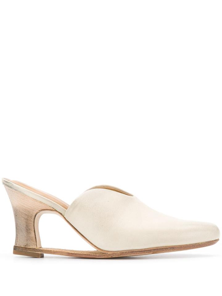 Cherevichkiotvichki Wedge Mules - Neutrals