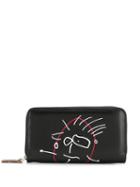 Plan C Sketch Print Wallet - Black
