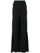 Essentiel Antwerp Floral Print Palazzo Pants - Black