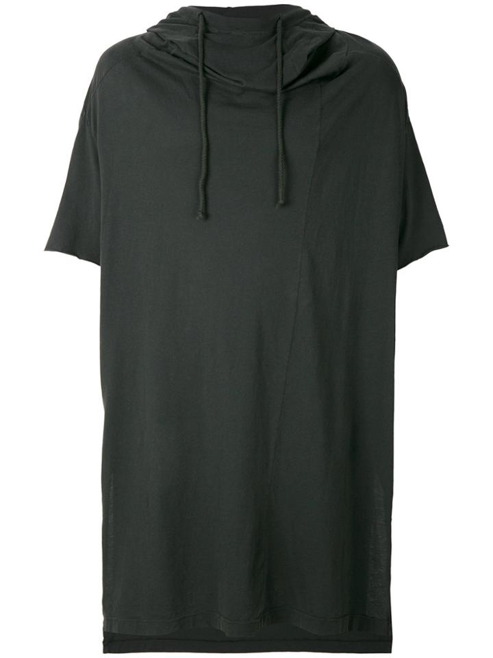 Lost & Found Ria Dunn Long Short-sleeve Hoodie - Grey