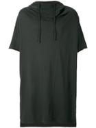 Lost & Found Ria Dunn Long Short-sleeve Hoodie - Grey