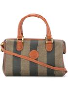 Fendi Pre-owned Pequin Pattern 2way Hand - Brown