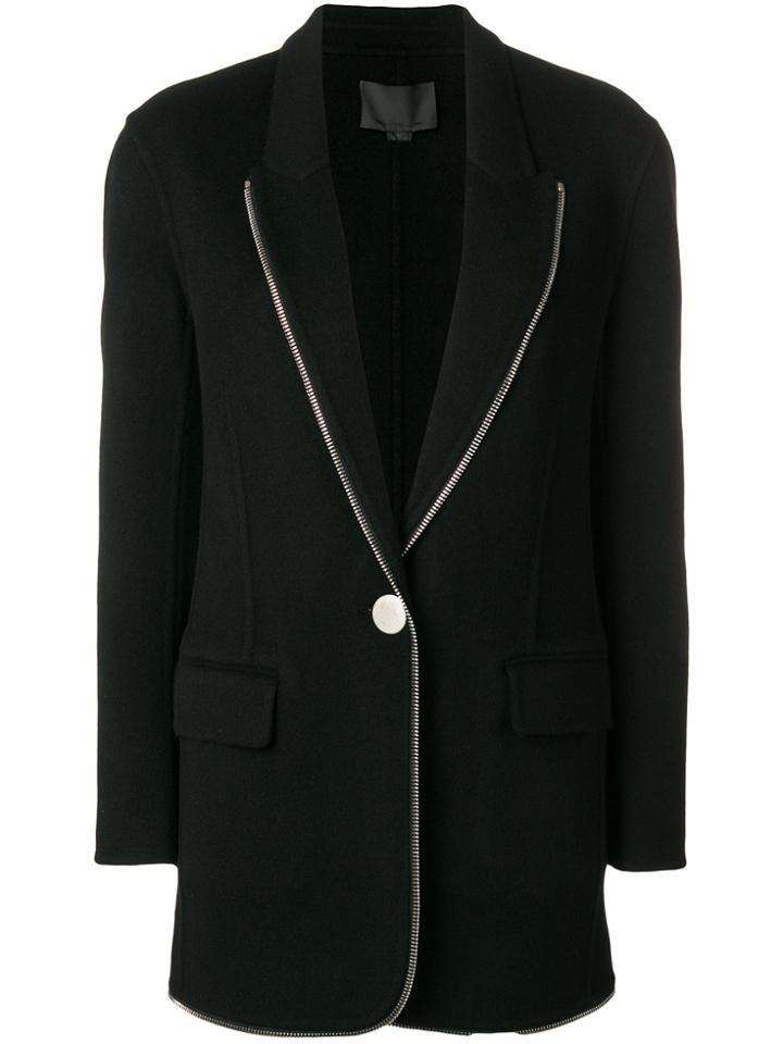 Alexander Wang Zip Trim Blazer - Black