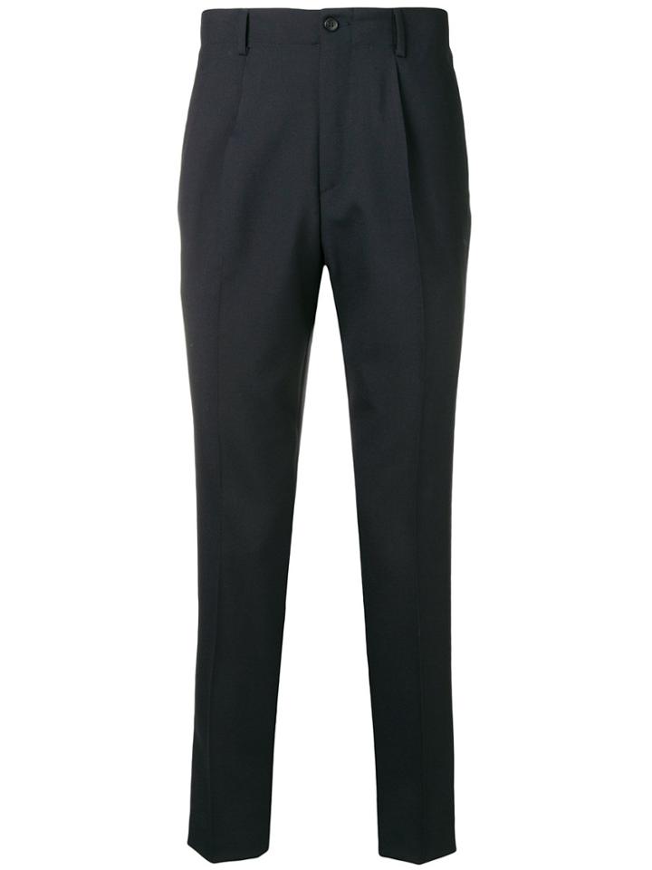 Z Zegna Slim-fit Trousers - Blue