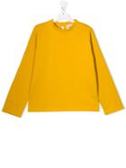 Mariuccia Milano Kids Teen Plain Sweatshirt - Yellow