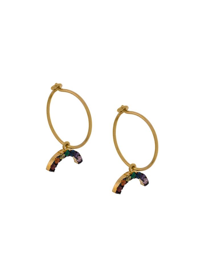 Ileana Makri Multi-stone Earrings - Metallic