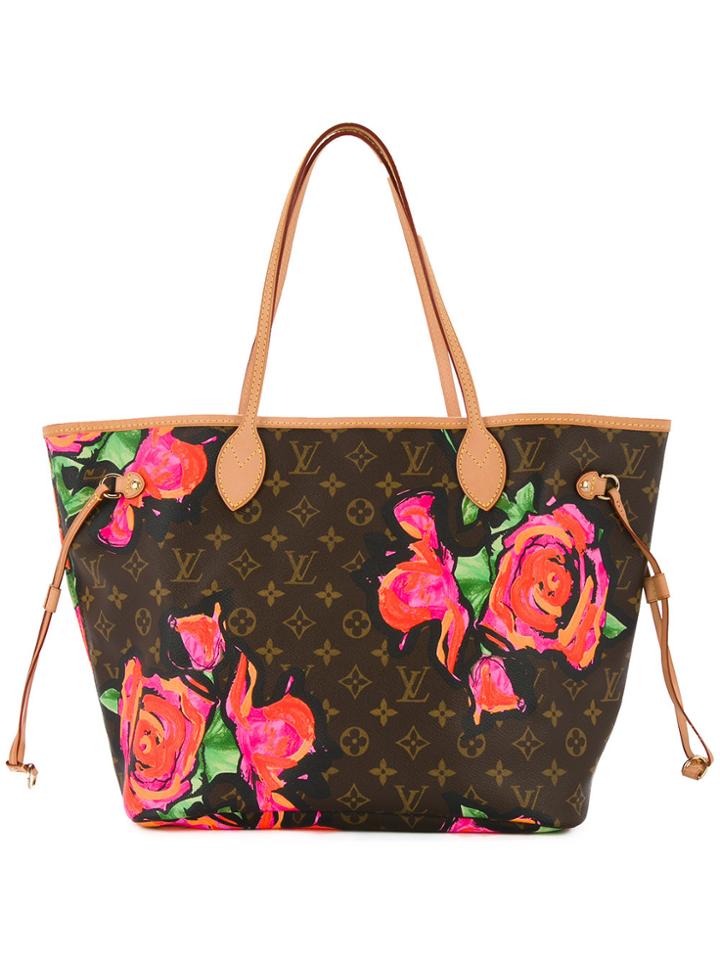 Louis Vuitton Vintage Neverful Mm Shoulder Bag - Brown
