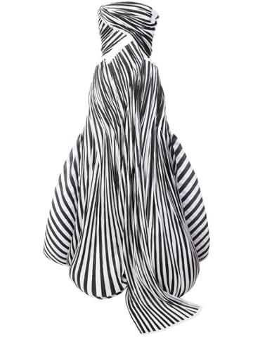 Maticevski Icon Striped Gown - White