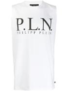 Philipp Plein Tank Top P.l.n. - White