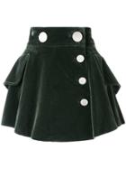 Alexander Wang Alexander Wang - Woman - Flared Mini Skirt With Large