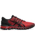 Asics Red And Black Quantum 360 4 Sneakers