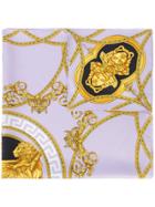 Versace Cup Of The Gods Scarf - White