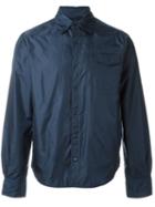 Aspesi Zip Up Lightweight Jacket, Men's, Size: M, Blue, Polyamide/polyester