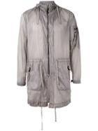 Stone Island Shadow Project Parka Raincoat - Grey