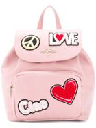 Love Moschino Ciao Patch Backpack - Pink