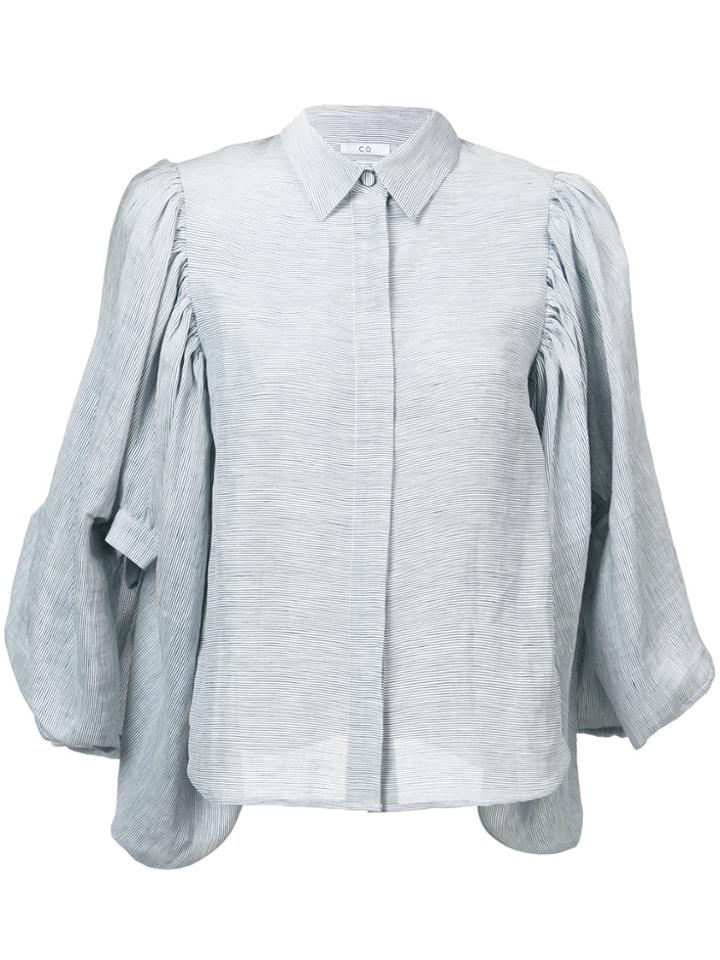 Co Full Sleeve Blouse - Blue