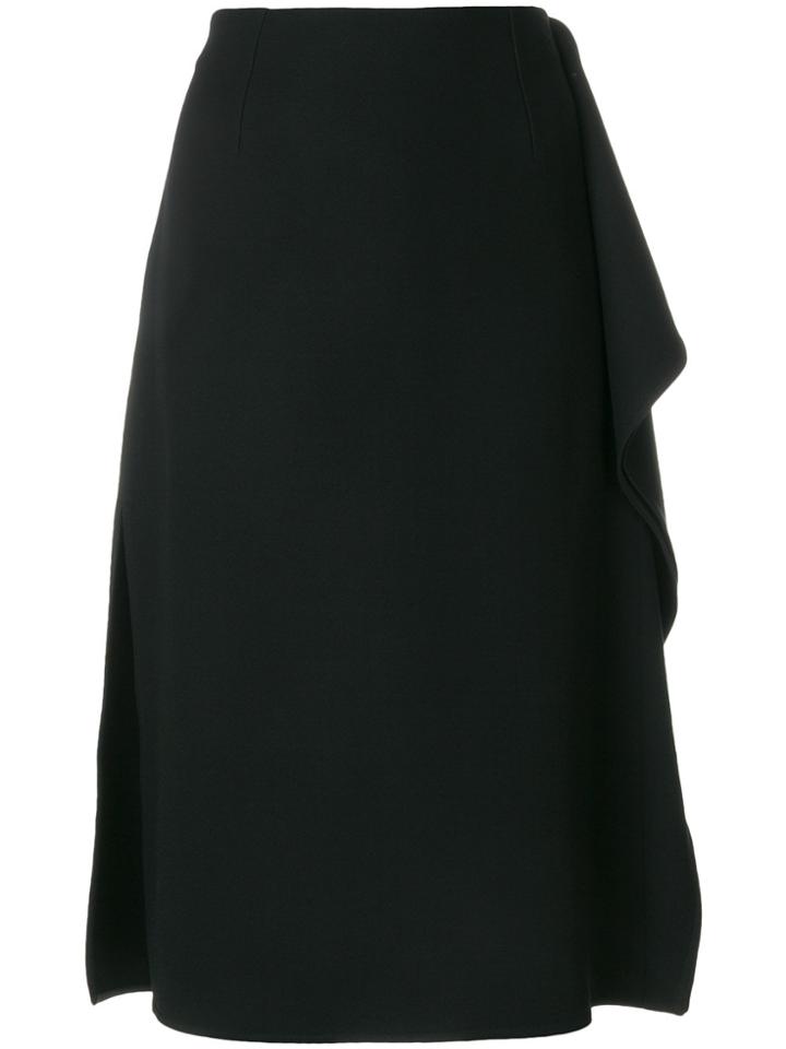 Marni Ruffle Detail Skirt - Black