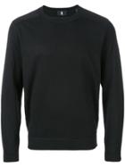 Kent & Curwen Bonded Knit Shoulder Jumper - Black