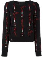 Philipp Plein Season Sweatshirt, Size: Small, Black, Cotton/spandex/elastane/polyester