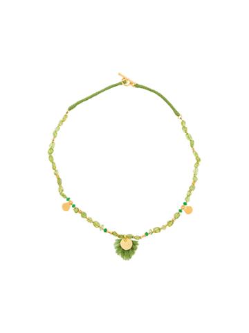 Katerina Makriyianni Peridot Necklace - Green