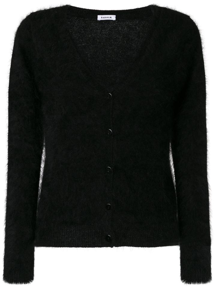 P.a.r.o.s.h. V-neck Jumper - Black