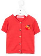 Familiar - Flower Embellished Buttoned Blouse - Kids - Cotton - 7 Yrs, Yellow/orange