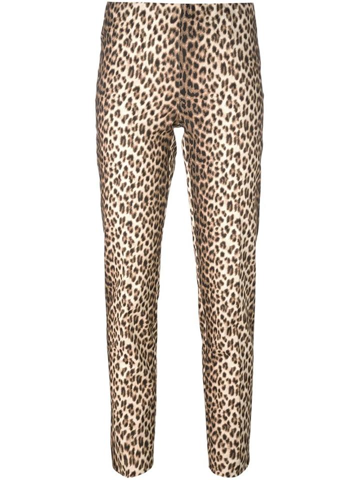 P.a.r.o.s.h. Animal Print Slim Fit Trousers