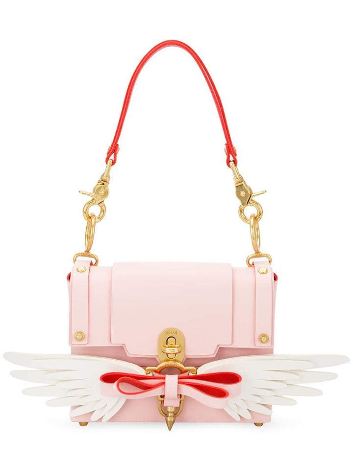 Niels Peeraer Bow-embellished Mini Tote - Pink