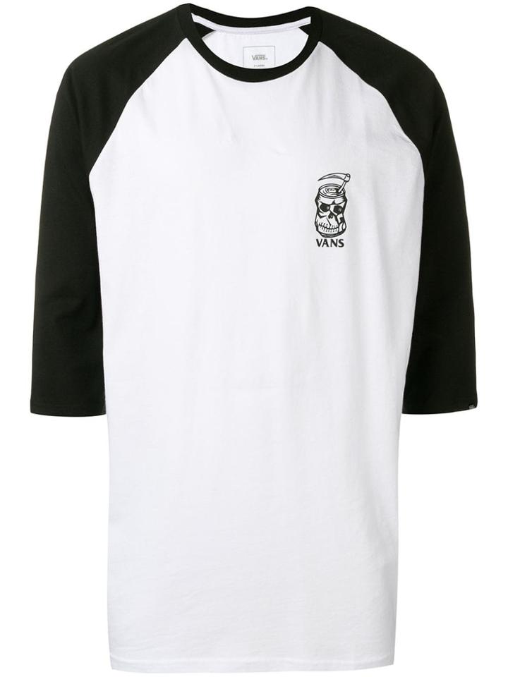 Vans 3/4 Sleeve Sweatshirt - White