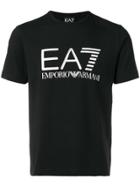 Ea7 Emporio Armani Metallic Logo T-shirt - Black