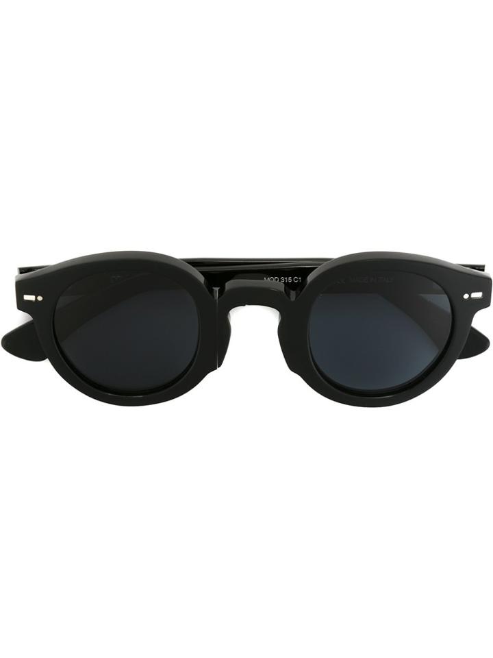 Movitra Round Shaped Sunglasses - Black