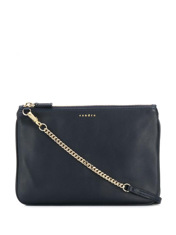 Sandro Paris Addict Crossbody Bag - Blue