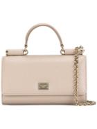 Dolce & Gabbana - Von Wallet Crossbody Bag - Women - Calf Leather - One Size, Pink/purple, Calf Leather