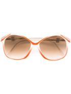 Yves Saint Laurent Vintage Oversized Sunglasses, Women's, Nude/neutrals