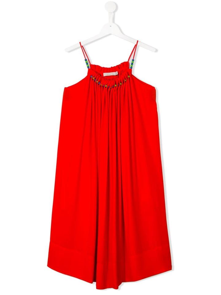 Stella Mccartney Kids Hope Dress - Yellow & Orange