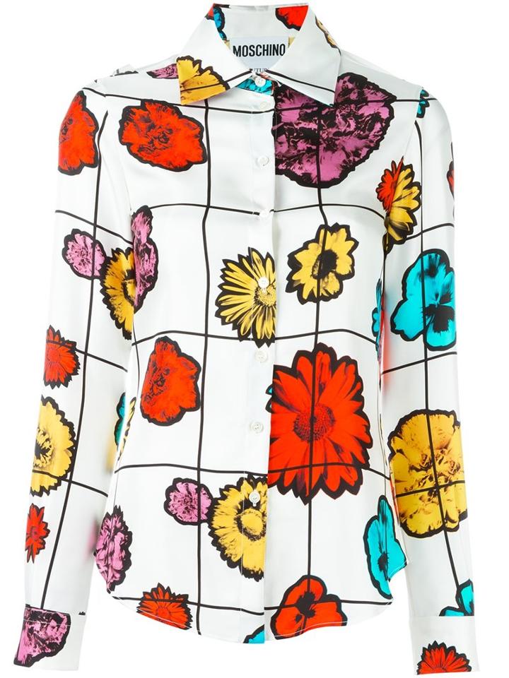 Moschino Floral Print Shirt