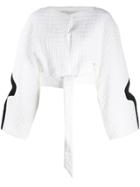 Chalayan Croped Top - White