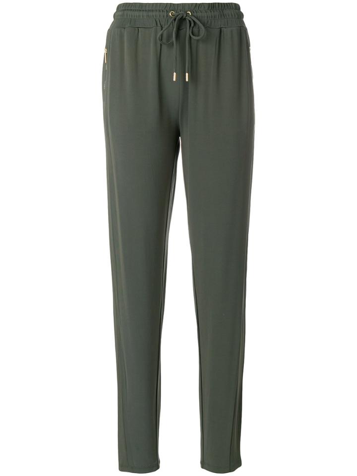 Michael Michael Kors Jogger Tapered Trousers - Green