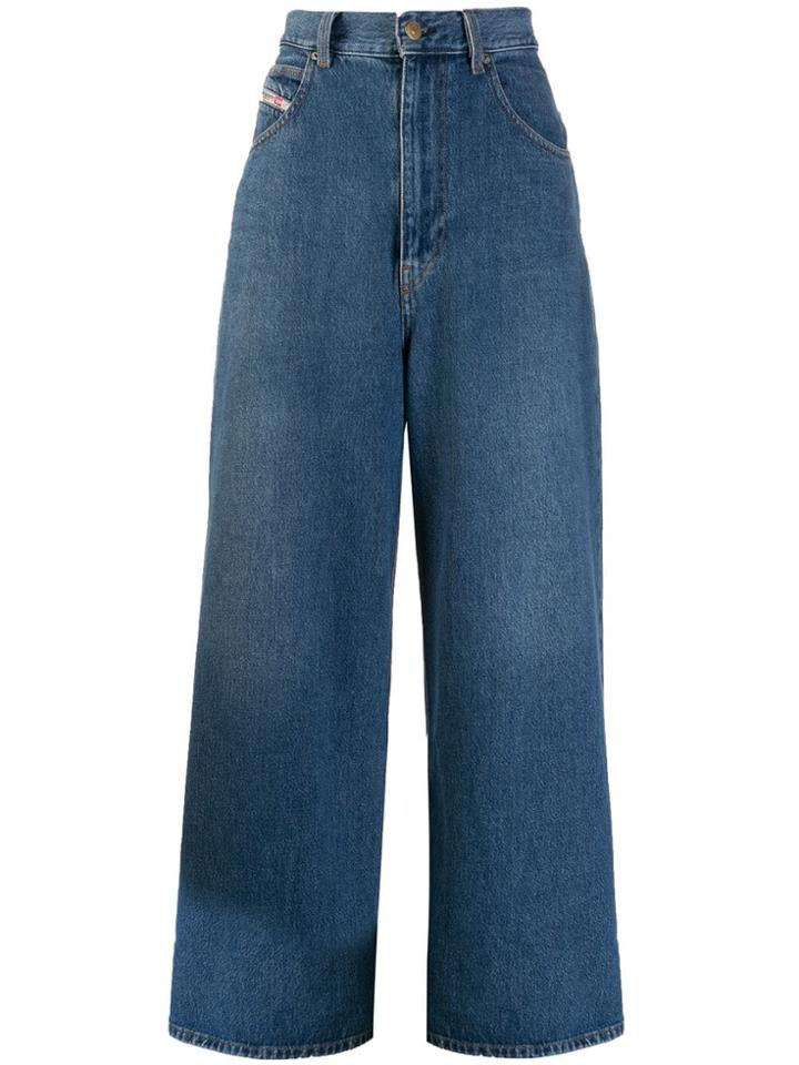 Diesel Wide D-luite Jeans - Blue