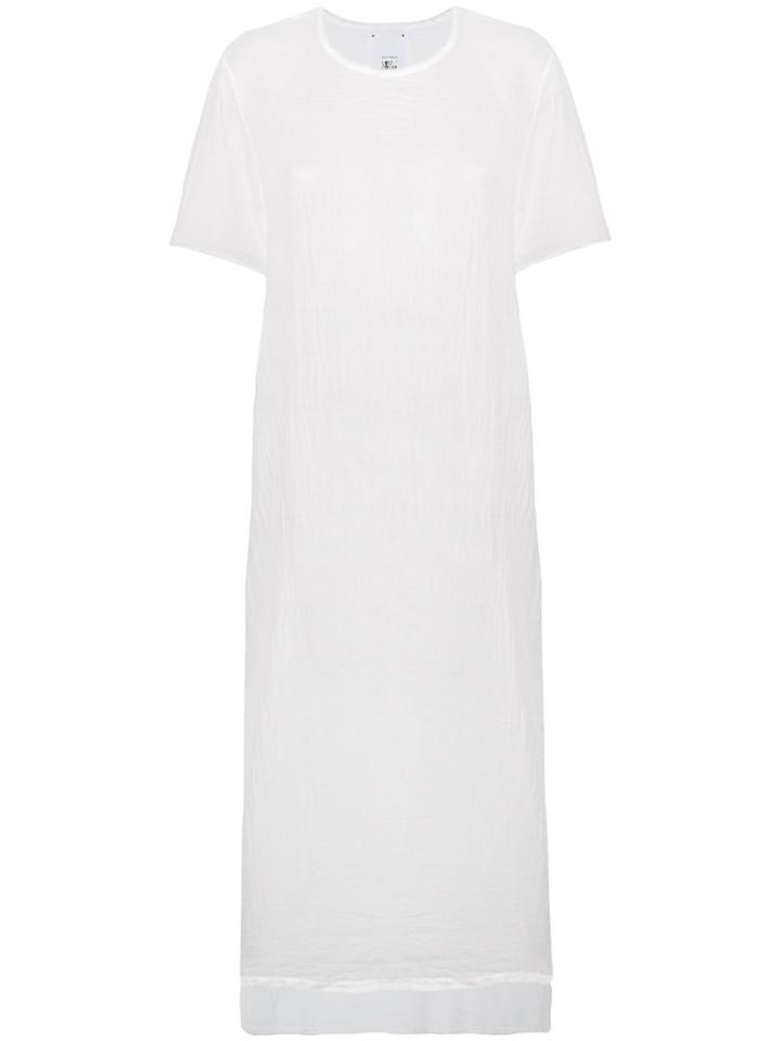 Lost & Found Rooms Long Sheer T-shirt - White