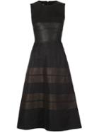 Narciso Rodriguez Contrast Panel Dress
