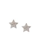 Ef Collection Star Stud Earrings - Metallic