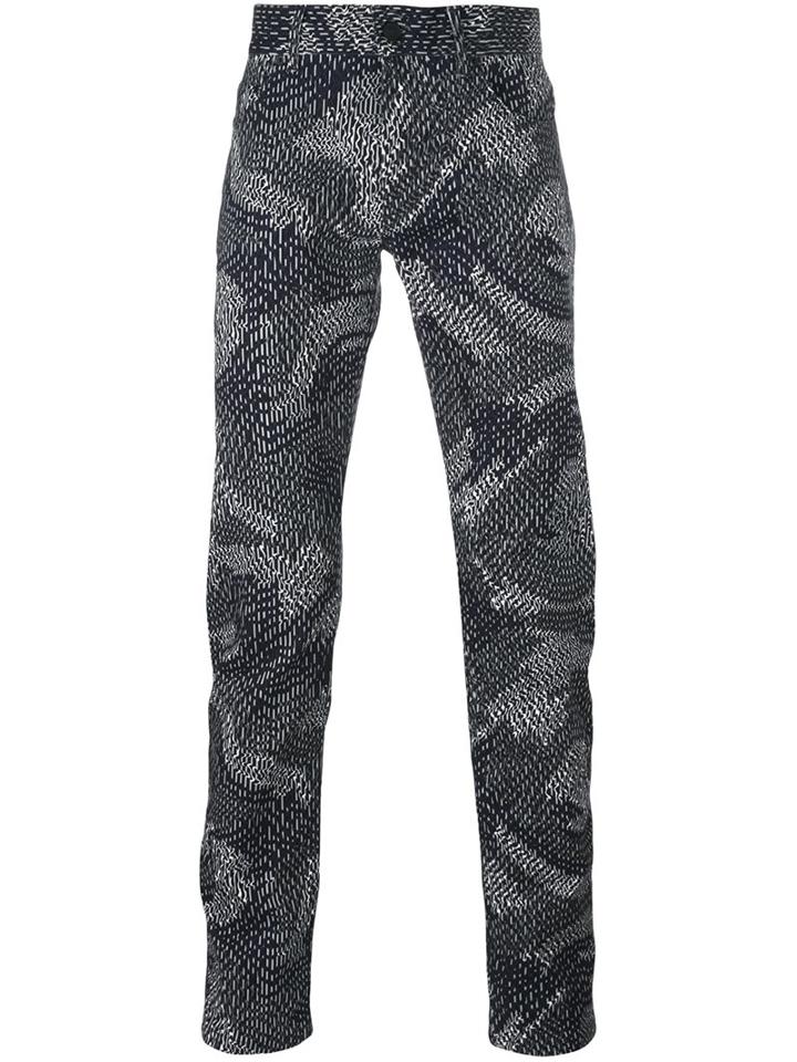 Kenzo Printed Slim-fit Jeans
