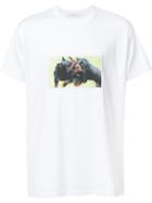 Givenchy Columbian-fit Rottweiler Print T-shirt, Men's, Size: Large, White, Cotton