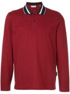 Cerruti 1881 Long-sleeved Polo Shirt - Red