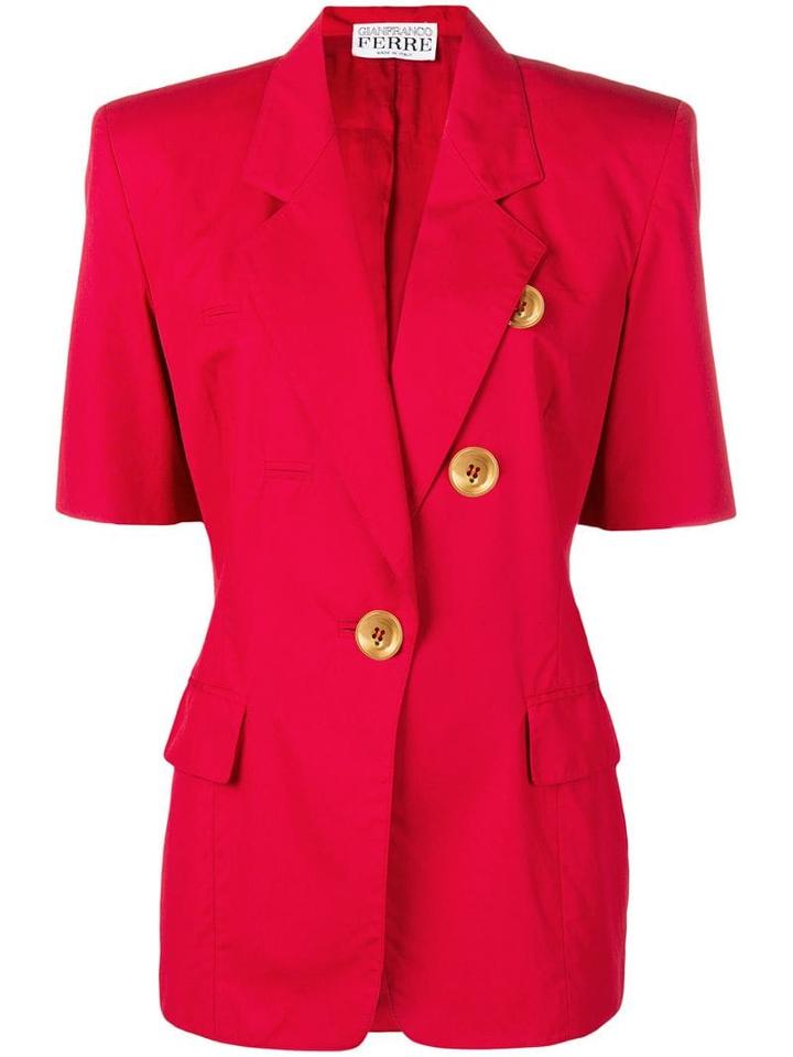 Gianfranco Ferré Pre-owned 1980's Shirt-style Jacket - Red