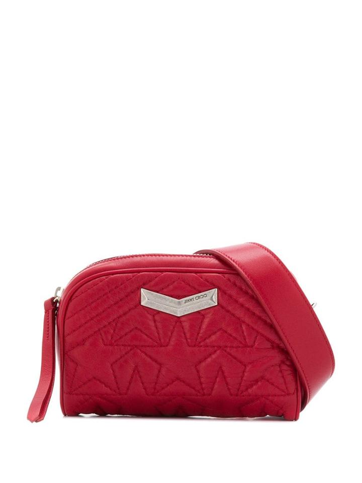 Jimmy Choo Helia Belt Bag - Red