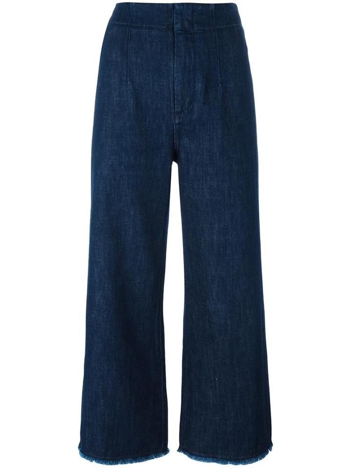 Citizens Of Humanity Relaxed Cropped Jeans, Women's, Size: 29, Blue, Cotton/rayon