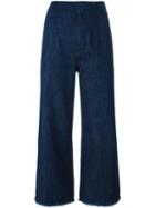Citizens Of Humanity Relaxed Cropped Jeans, Women's, Size: 29, Blue, Cotton/rayon